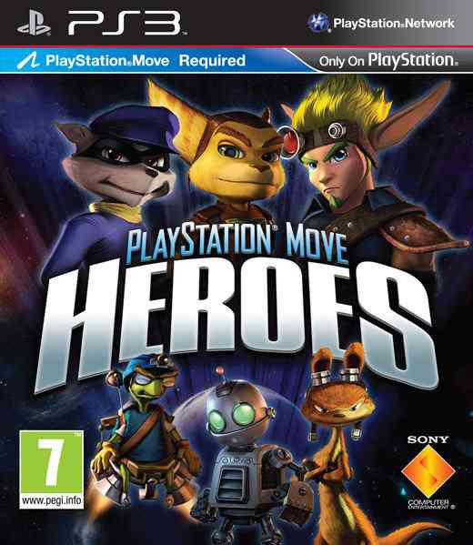 Playstation Move Heroes  Juego Move  Ps3m